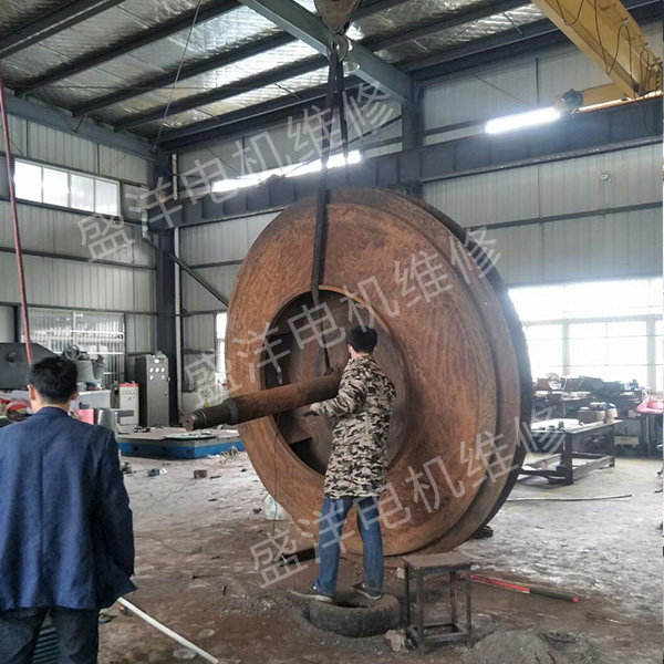 宿迁风机维修现场