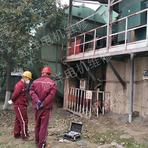 宿迁风机维修现场